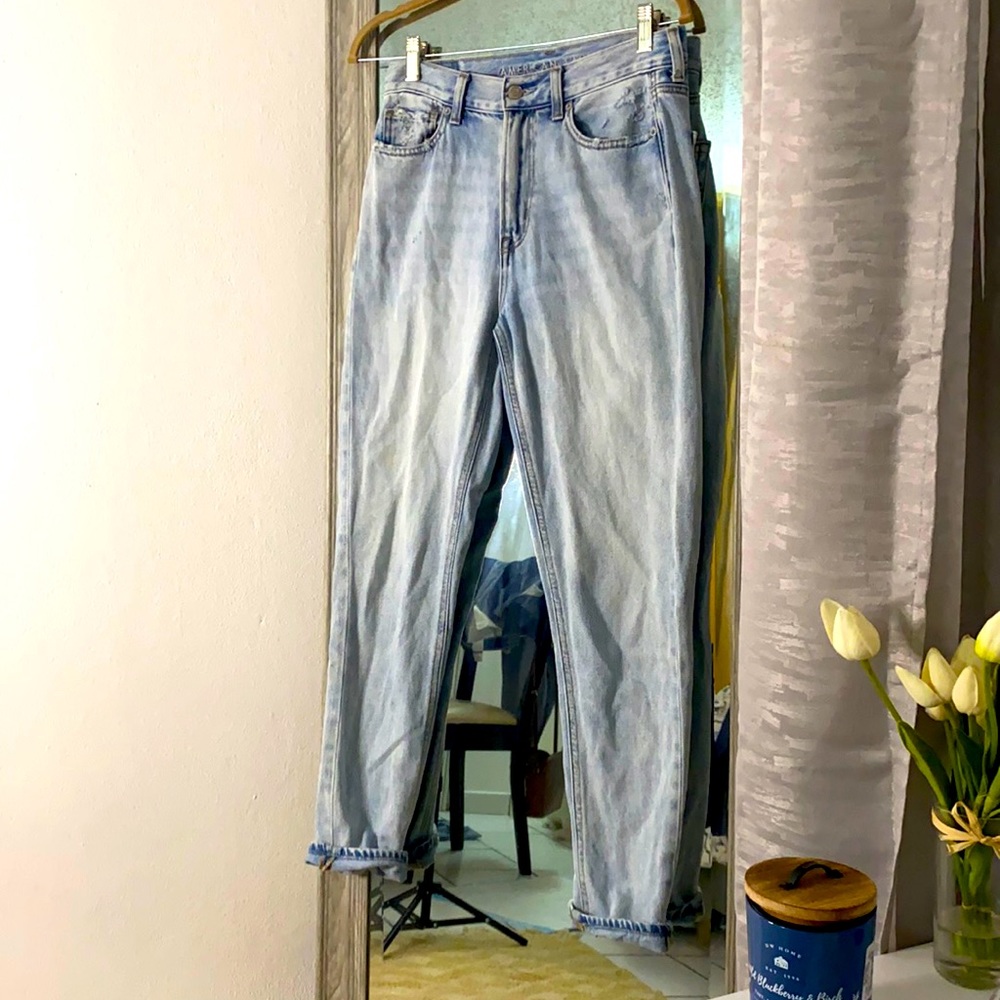 Once wore jeans